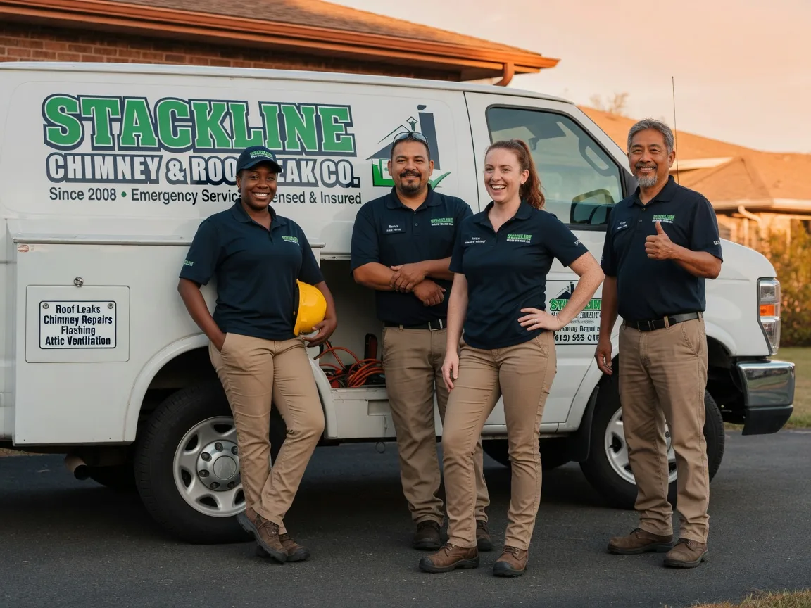 Chimney flashing repair company in Sparland, IL